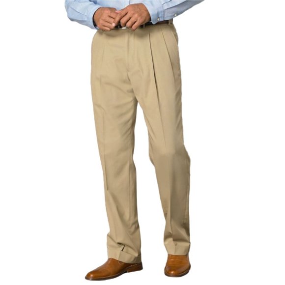 Faconnable Other - Faconnable Pleated Traveler's Chino Pant 33x30